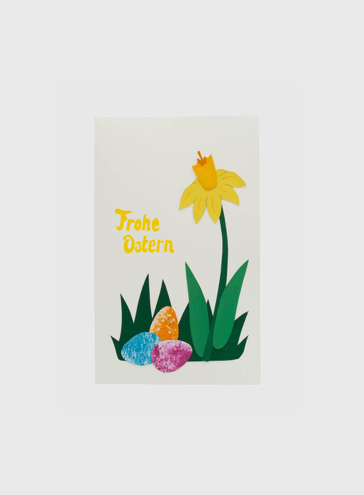 Karte "Frohe Ostern"