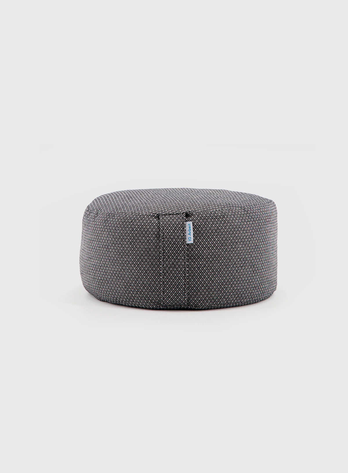 Yoga/Meditations-Kissen - Schwarz/Beige