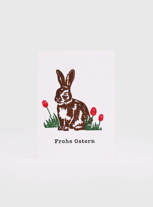 Karte "Frohe Ostern"