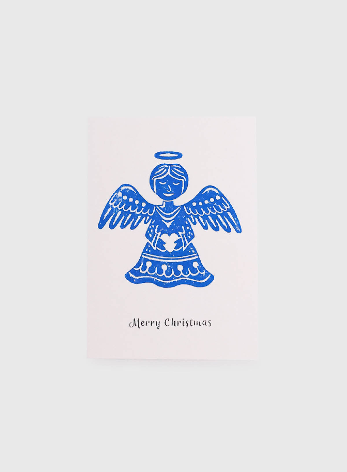 Karte "Engel mit Muster"