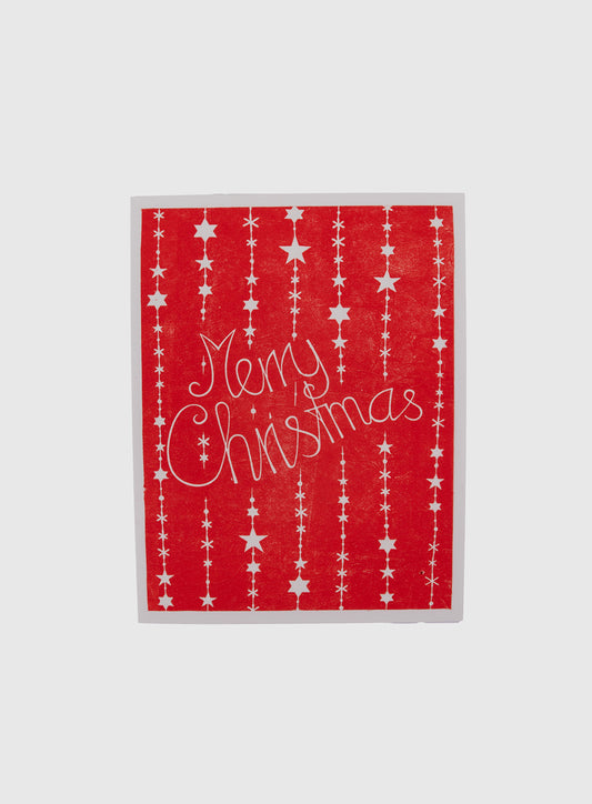 Karte "Merry Christmas"