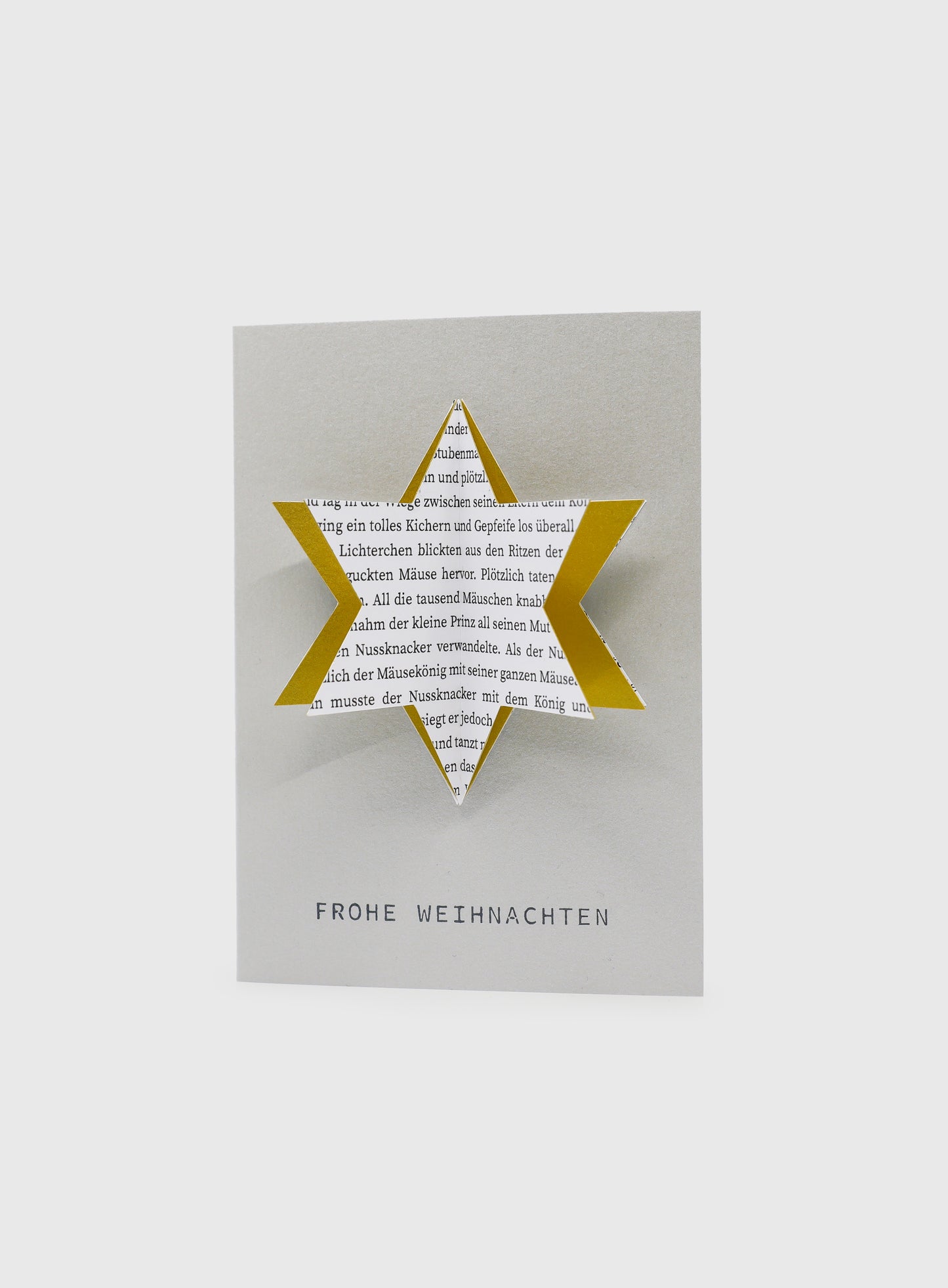 Karte "Stern-Papier"