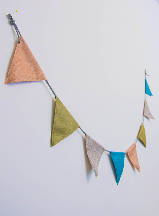 Wimpelkette Pastell